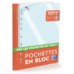 Oxford 400082883 protecteur de feuilles 210 x 297 mm (A4) Polypropylène (PP) 60 pièce(s)
