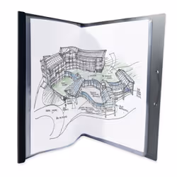 Oxford 400139257 fichier Noir A3