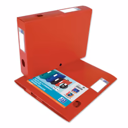 Oxford 400094610, 450 feuilles, Rouge, Polypropylène (PP), A4, 6 cm, 333 mm