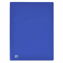 Oxford 400105185, Bleu, Polypropylène (PP), 40 pochettes, A4, France, 317 mm