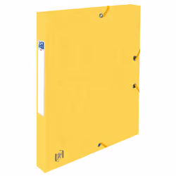 Oxford 400114362 boîte à archive 200 feuilles Jaune Carton