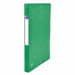 Oxford 400114366, 200 feuilles, Vert, Carton, A4, 2,5 cm, 240 mm