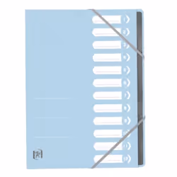 Oxford 400114358 intercalaire Carton Couleurs assorties 4 pièce(s)