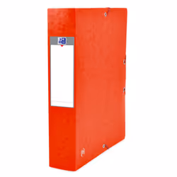 Oxford 400114380, Porte-documents, A4, Carton, Rouge, Paysage/portrait, 400 feuilles