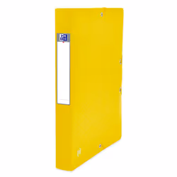 Oxford 400114369, Porte-documents, A4+, Carton, Jaune, Paysage/portrait, 300 feuilles