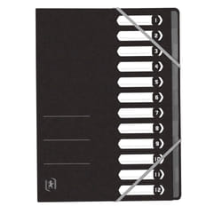 Oxford 400116256 fichier Carton Noir A4