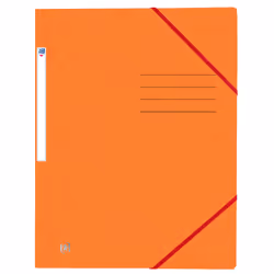 Oxford 400116307, Porte-documents, A4, Carton, Orange, Paysage/portrait, 200 feuilles