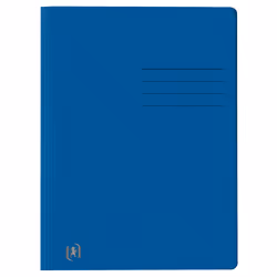 Oxford 400116201, Porte-documents, A4, Carton, Bleu, Paysage/portrait, 200 feuilles