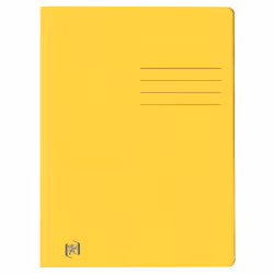 Oxford 400116207, Porte-documents, A4, Carton, Jaune, Paysage/portrait, 200 feuilles