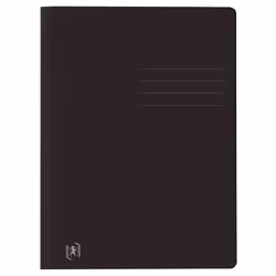 Oxford 400116209, Porte-documents, A4, Carton, Noir, Paysage/portrait, 200 feuilles