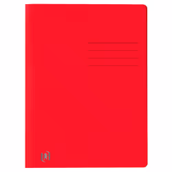 Oxford 400116211, Porte-documents, A4, Carton, Rouge, Paysage/portrait, 200 feuilles