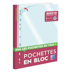 Oxford 400124779 protecteur de feuilles 250 x 310 mm (A4) Polypropylène (PP) 40 pièce(s)