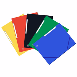 Oxford 400126512, Porte-documents, A4, Carton, Couleurs assorties, Paysage/portrait, 200 feuilles