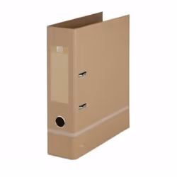 Oxford Touareg Classeur, A4, Carton, Beige, 600 feuilles, 8 cm, 245 mm