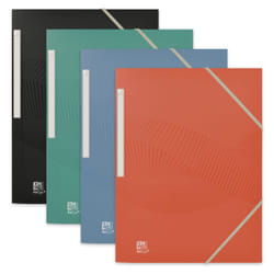 Oxford 400152454 fichier Polypropylène (PP) Noir, Bleu, Vert, Orange A4