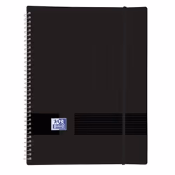 Oxford 400160223, Porte-documents, A4, Plastique, Noir, Mat, 30 feuilles