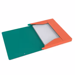Oxford 100200360 boîte à archive 200 feuilles Bleu, Vert, Orange, Rouge, Jaune