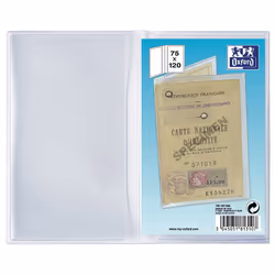 Oxford 100202646, Polyvinyl chloride (PVC), Translucide, France, 80 mm, 128 mm