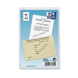 Oxford 100202656 fichier PVC Transparent A6