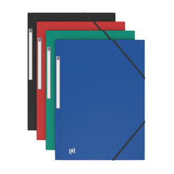 Oxford 100201130 fichier Polypropylène (PP) Noir, Bleu, Vert, Rouge A4