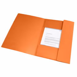 Oxford 400114335, Porte-documents, A4, Carton, Orange, Paysage/portrait, 200 feuilles