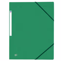 Oxford 400114344, Porte-documents, A4, Carton, Vert, Paysage/portrait, 200 feuilles