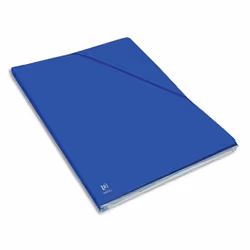 Oxford 400126331, Dossier de dessin, A4, Polypropylène (PP), Bleu, France, 240 mm