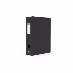 Oxford 100200175, 600 feuilles, Noir, Polypropylène (PP), A4, 6 cm, 250 mm