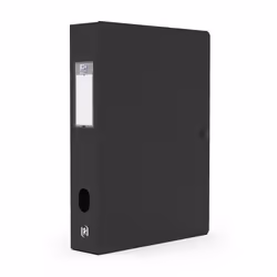 Oxford 100200159, Polypropylène (PP), Noir, A4, 250 mm, 6 cm, 335 mm