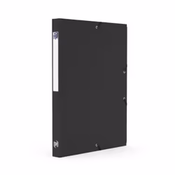 Oxford 100200560, 200 feuilles, Noir, Polypropylène (PP), A4, 2,5 cm, 250 mm