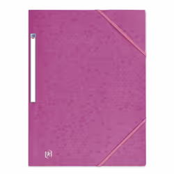 Oxford 400114348, A4, Carton, Violet, Elastique, France, 245 mm