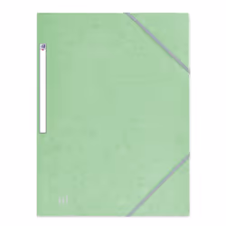 Oxford 400114345, A4, Carton, Vert, Elastique, France, 245 mm