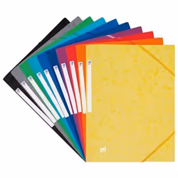 Protégez vos documents tout en apportant une touche de couleur à votre organisation avec les chemises à élastique Oxford. Che ...