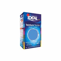 Teinture IDEAL coton, soie, viscose, pour teindre jusqu'à 200 g de textile et jusqu'à 1 Kg pour une nuance claire. Simple et  ...