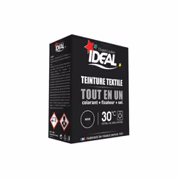 Sa formule permet d'obtenir un résultat uniforme et longue tenue dès 30 °C. La boite de 350 g permet de teindre 600 g de text ...