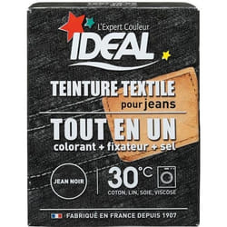 Teinture Textile 2 en 1 Maxi Jean Noir - 350g