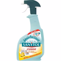 Sanytol 3045206392006, 500 ml, Liquide (prêt à l'emploi), Pulvérisateur, Citron, Adapté à une utilisation à l'intérieur
