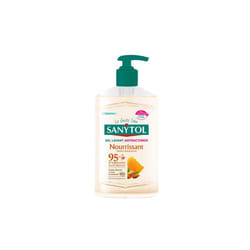 Sanytol - Savon antibactérien nourrissant Lait d'Amande & Gelée Royal - 250 ml