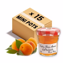 Bonne Maman Pot Confiture Abricot 15 x 30 g