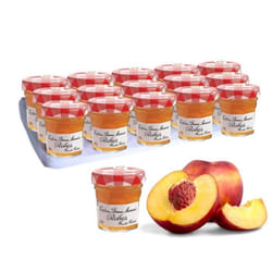 BONNE MAMAN - Confiture pêche petits pots 15x30g
