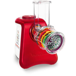 Moulinex DJ812510 salad maker 260 W Rouge, Transparent, Blanc
