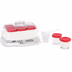 SEB YG660100 machine à yaourts 0,84 L Cottage cheese, Dessert lacté, Yahourt 600 W