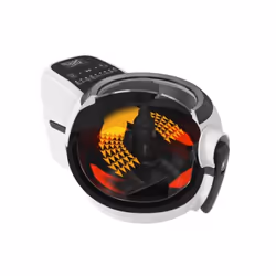 Tefal Actifry Genius Snaking Unique Autonome 1350 W Friteuse sans huile Noir, Blanc
