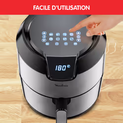 Moulinex Easy Fry EZ401D10 Friteuse à air chaud 4,2L 1500W Noir, Inox - Vue supplémentaire 6