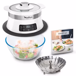 Moulinex Steam up cuiseur vapeur Pose libre 550 W Blanc - Vue supplémentaire 7