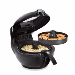 Tefal ActiFry Genius XL YV9708 Double 1500 W Friteuse d’air chaud Noir