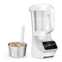 Moulinex Soup & Plus Mixeur de cuisine 1100 W Métallique, Blanc