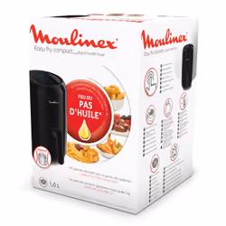 Moulinex EZ3018 Friteuse à air chaud 1,5L 1030W Noir - Vue supplémentaire 12
