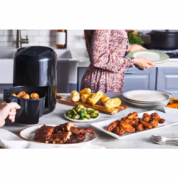 Moulinex EZ3018 Friteuse à air chaud 1,5L 1030W Noir - Vue supplémentaire 9