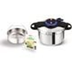 SEB ClipsoMinut French Cocotte Cocotte-minute® Inox Série Limitée 7.5L Pour 6 à 8 Personnes tous feux dont induction P4624825